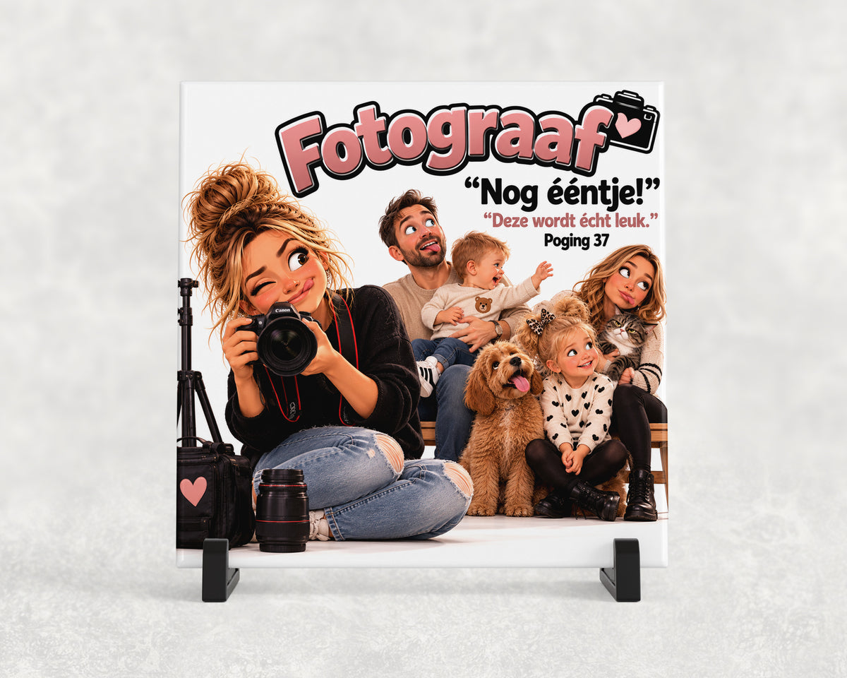 Tegeltje | Fotograaf – Nog ééntje!