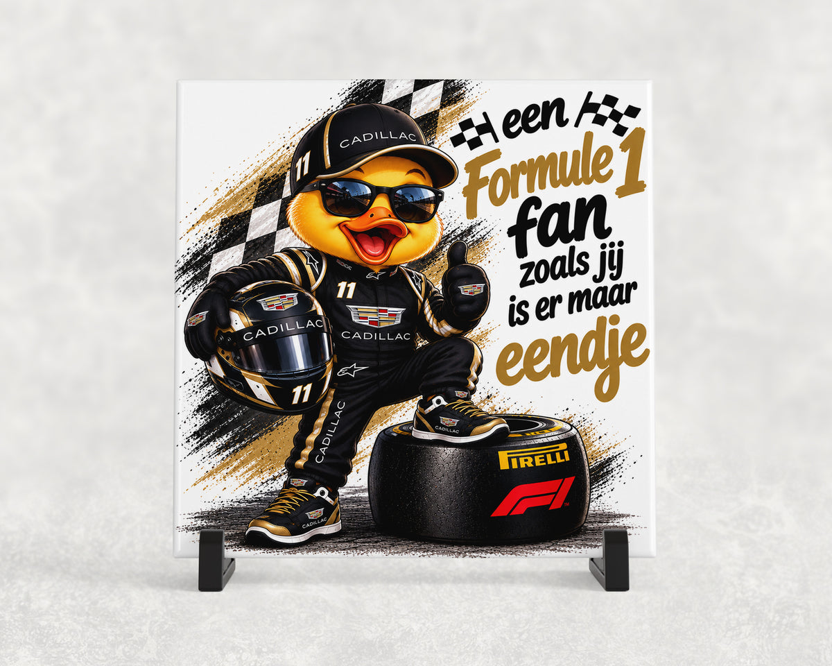 Tegeltje | Formule 1 fan – Cadillac