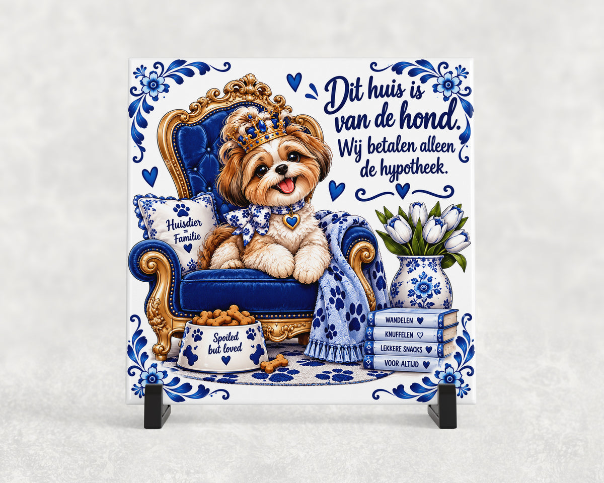 Tegeltje | Dit huis is van de hond