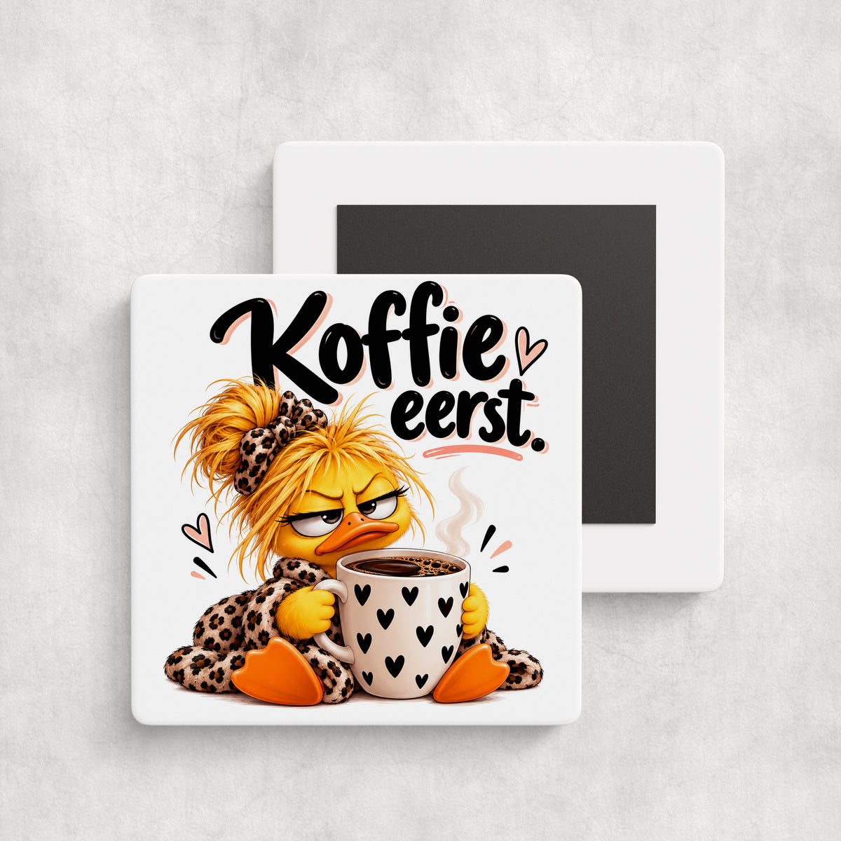 Tegelmagneet | Koffie eerst