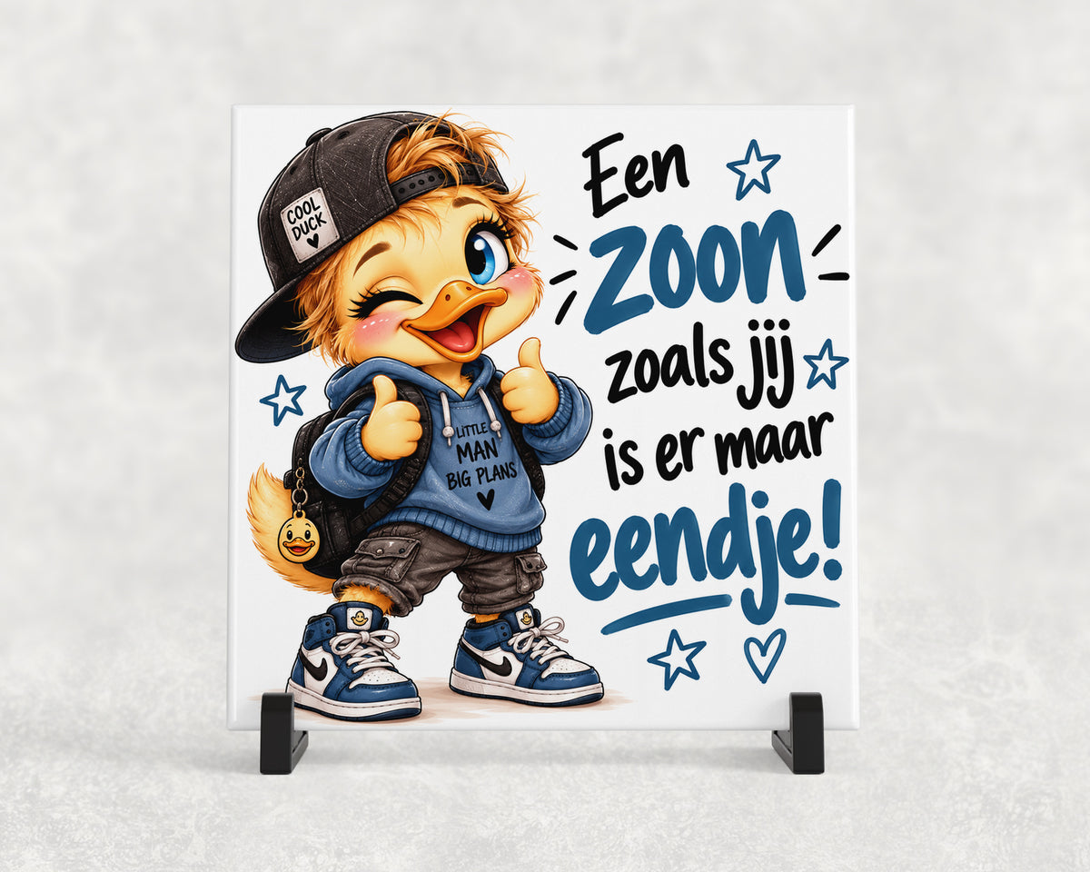 Tegeltje | Een zoon zoals jij is er maar eentje