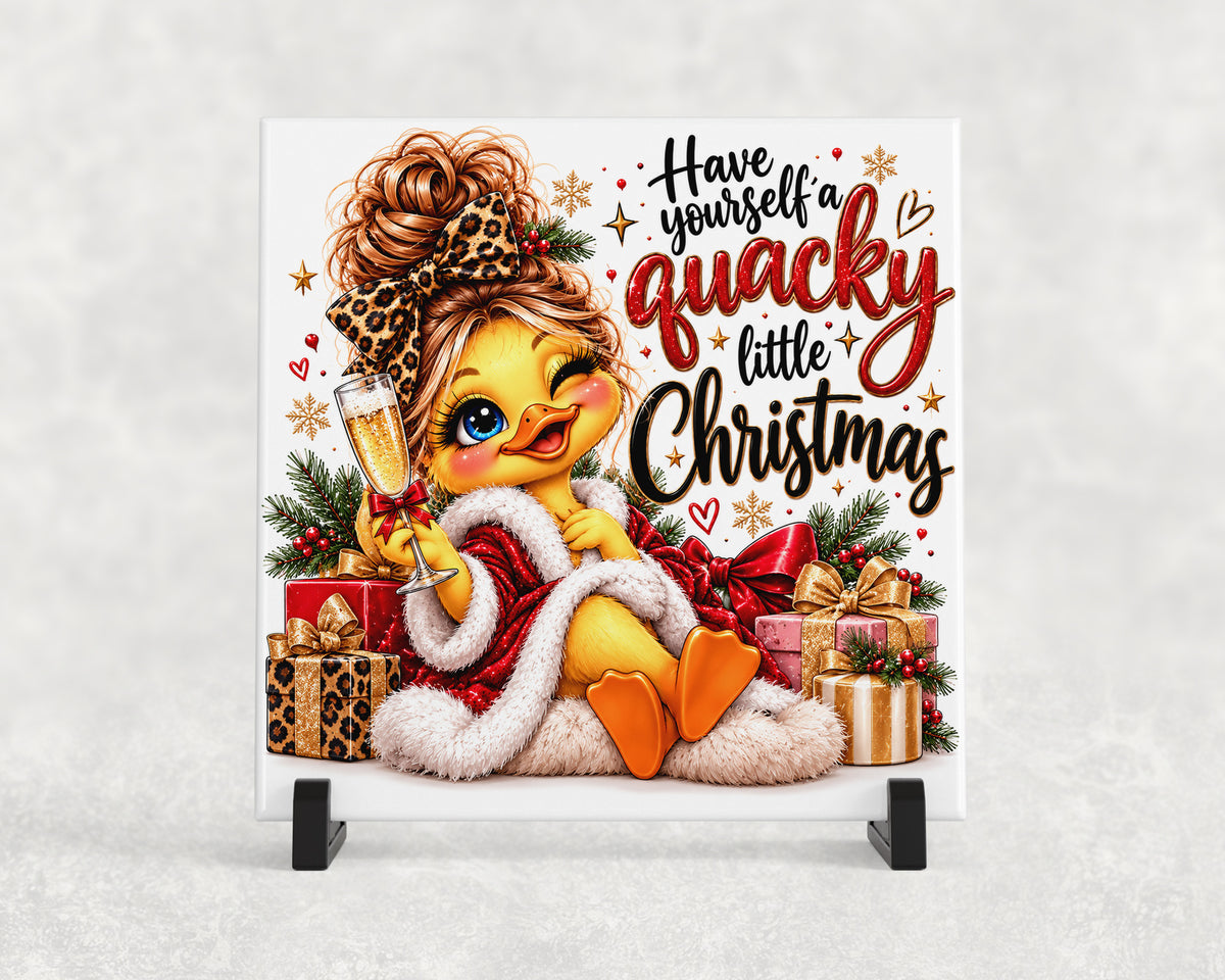 Tegeltje | Have yourself a quacky little Christmas