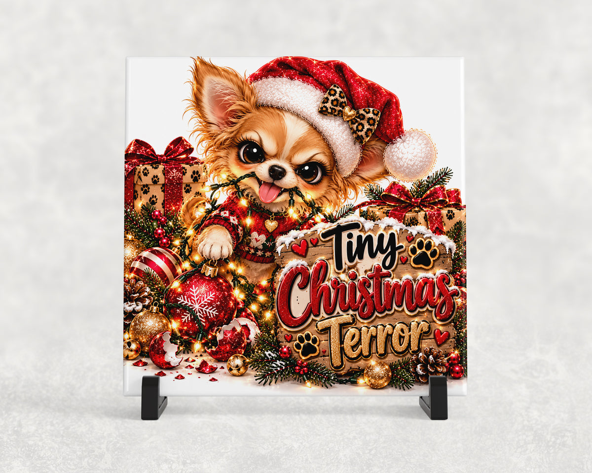 Tegeltje | Tiny Christmas Terror