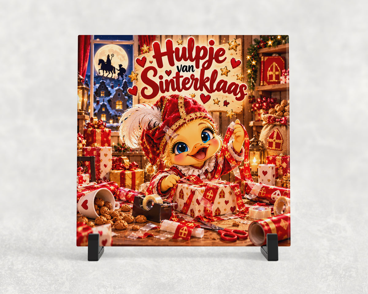 Tegeltje | Hulpje van Sinterklaas