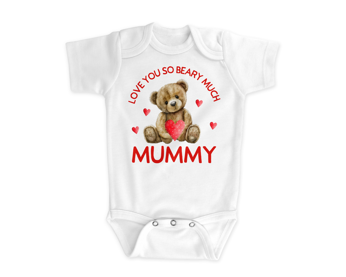 Romper Love you so bearly much mommy