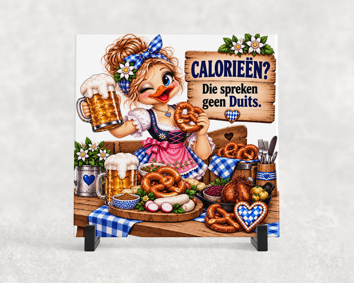 Tegeltje | Oktoberfest – Calorieën spreken geen Duits