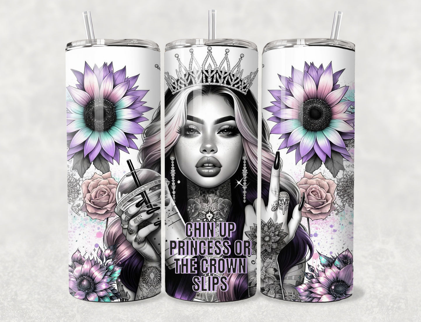 Tumbler | Chin Up Princess