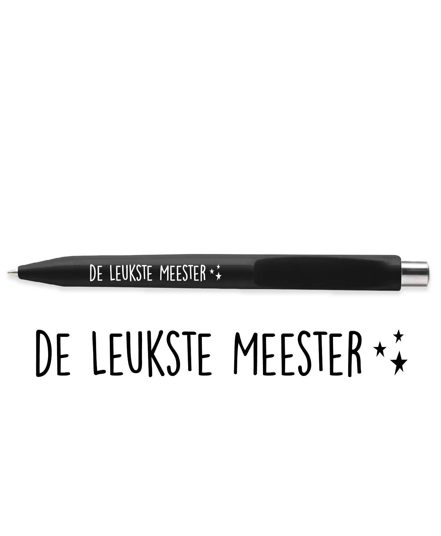 Pen | De leukste meester, zwart