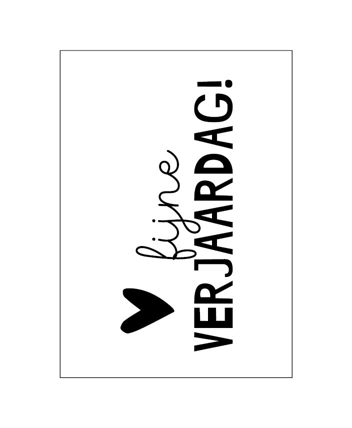 Wenskaart | Fijne verjaardag