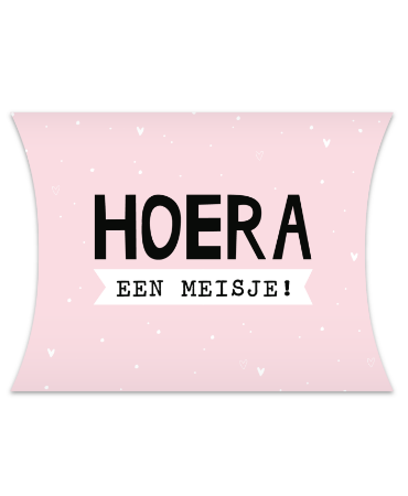 Gondeldoos XL - Hoera een meisje
