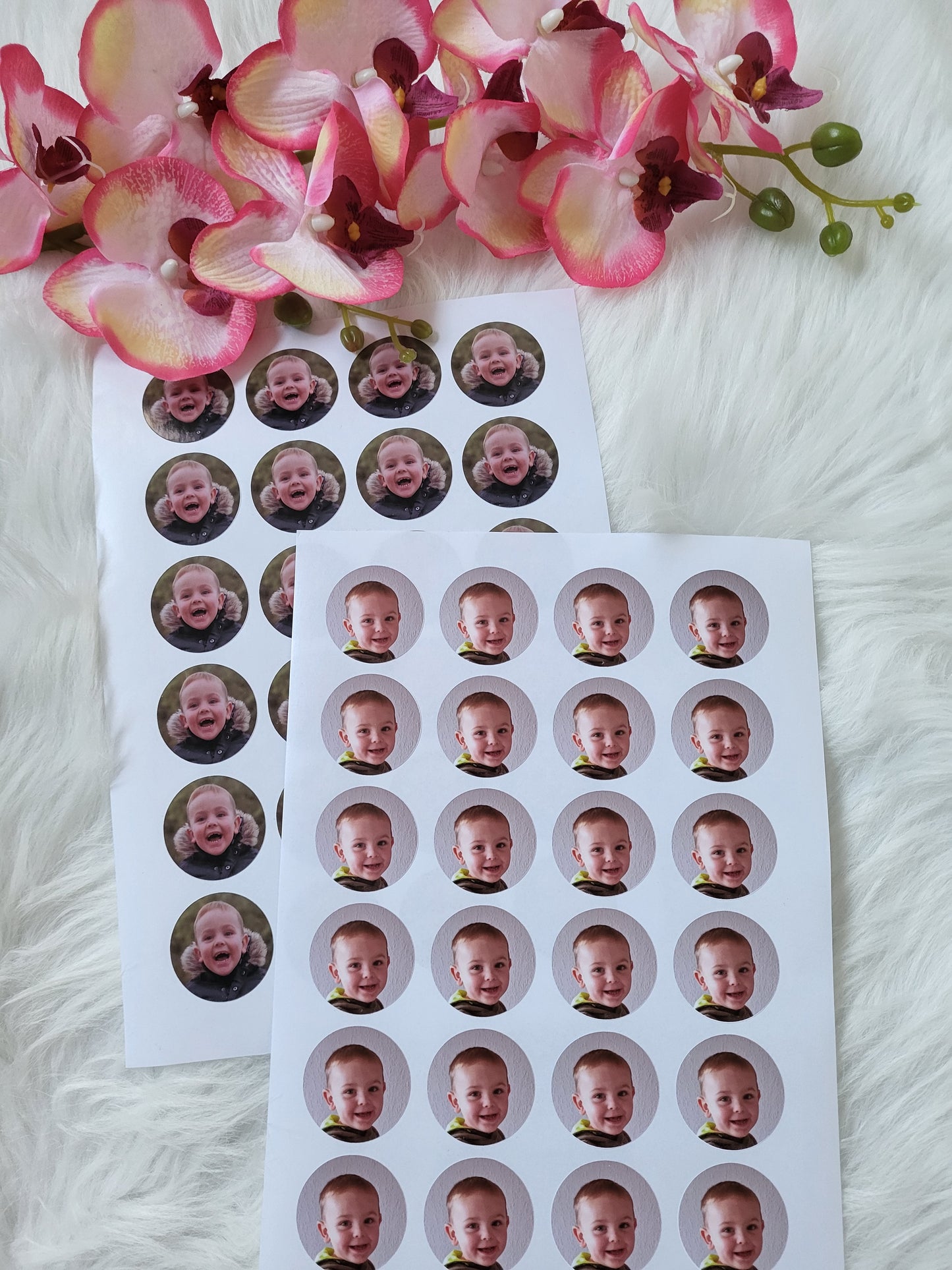 Vriendenboekje foto stickers | Verschillende maten