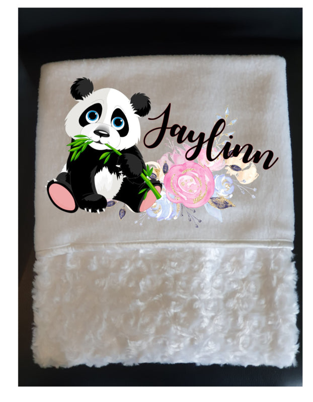 Babydeken | Pandabeer