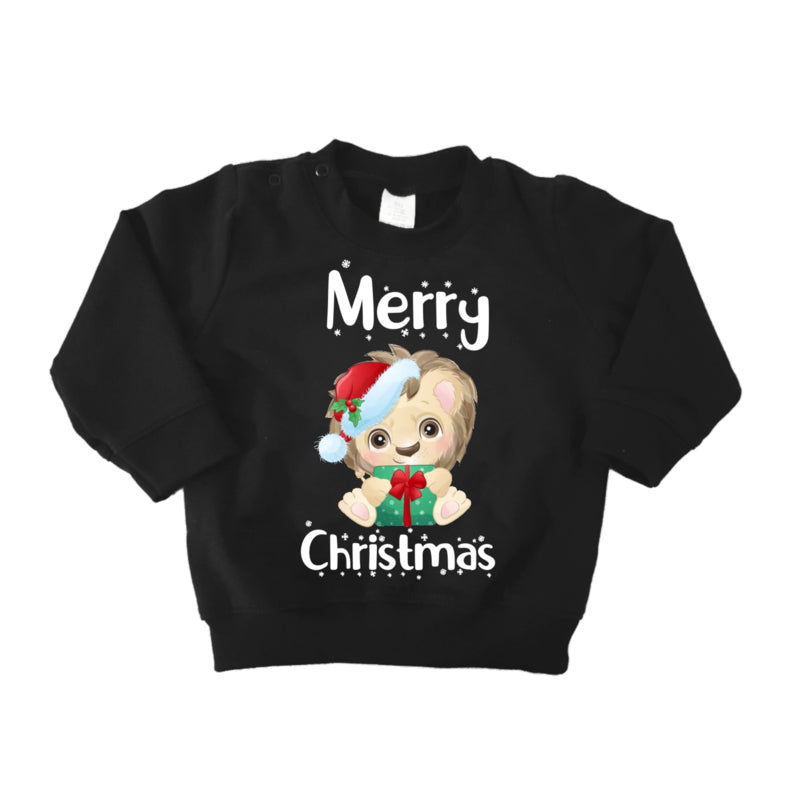 Kerst Sweater | Merry Christmas leeuwtje