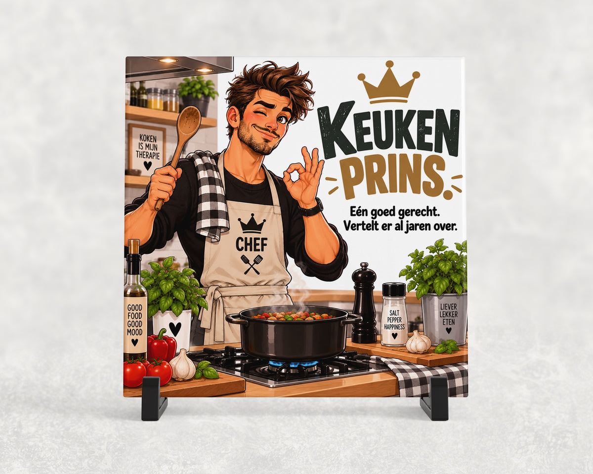 Tegeltje | Keukenprins – Eén goed gerecht