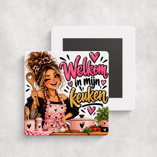 Tegelmagneet | Welkom in mijn keuken