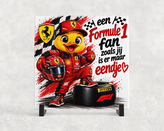 Tegeltje | Formule 1 fan – Ferrari