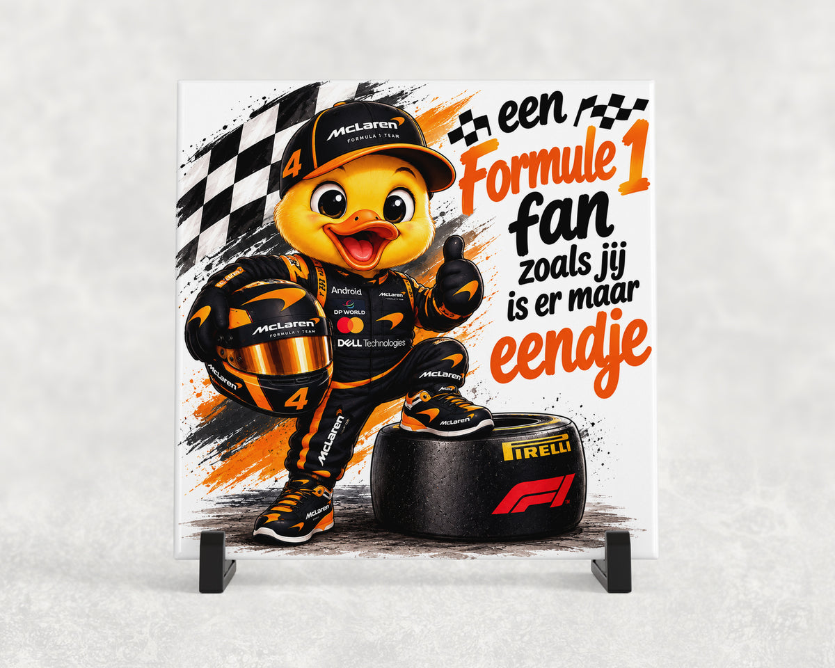 Tegeltje | Formule 1 fan – McLaren
