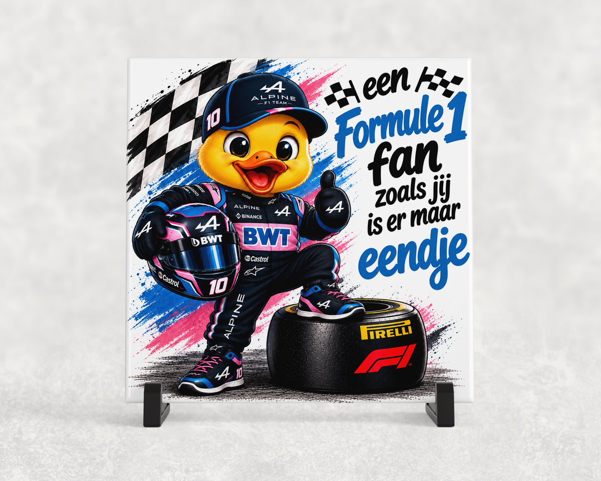 Tegeltje | Formule 1 fan – Alpine