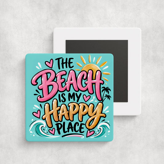 Tegelmagneet | The Beach Is My Happy Place