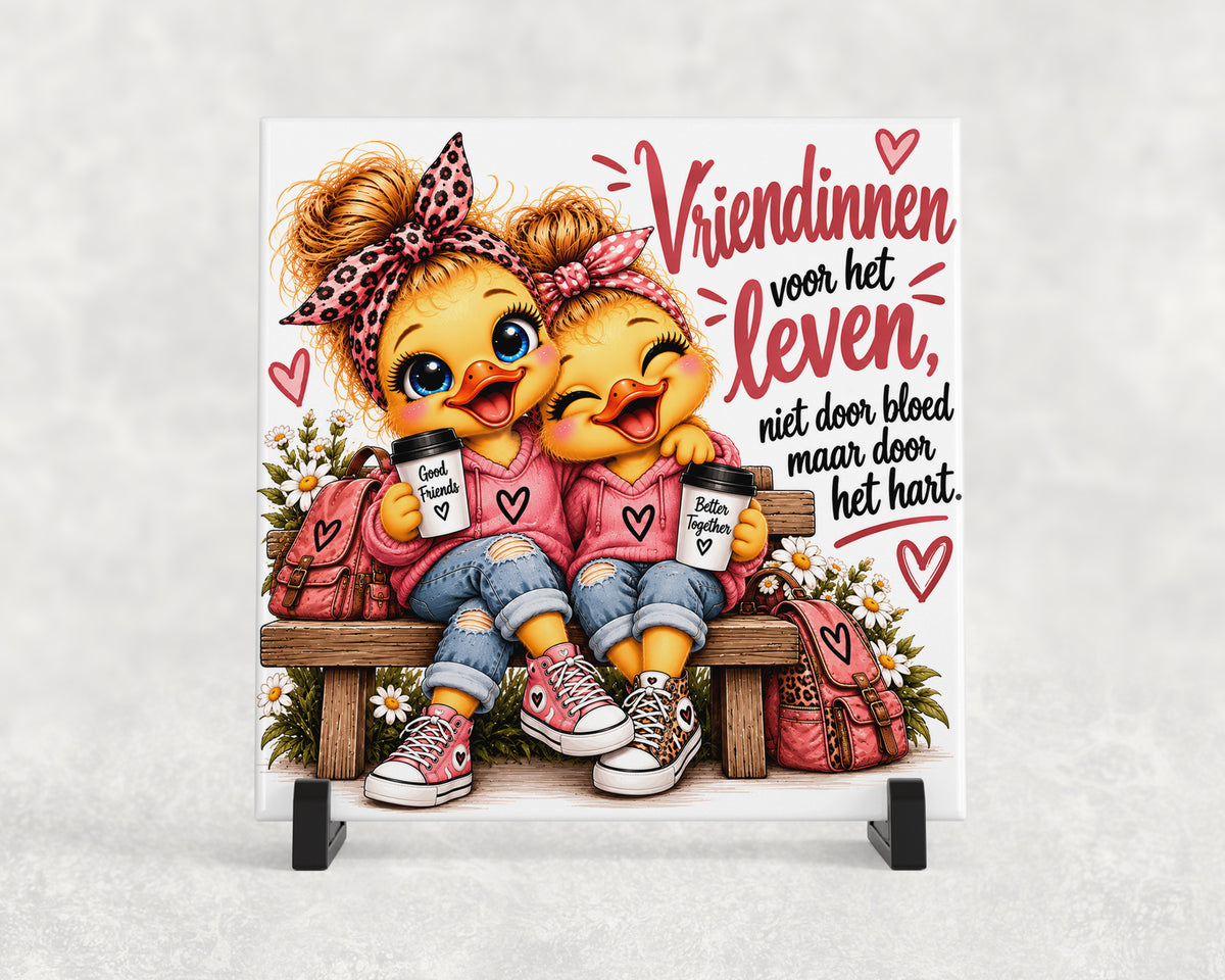 Tegeltje | Vriendinnen voor het leven