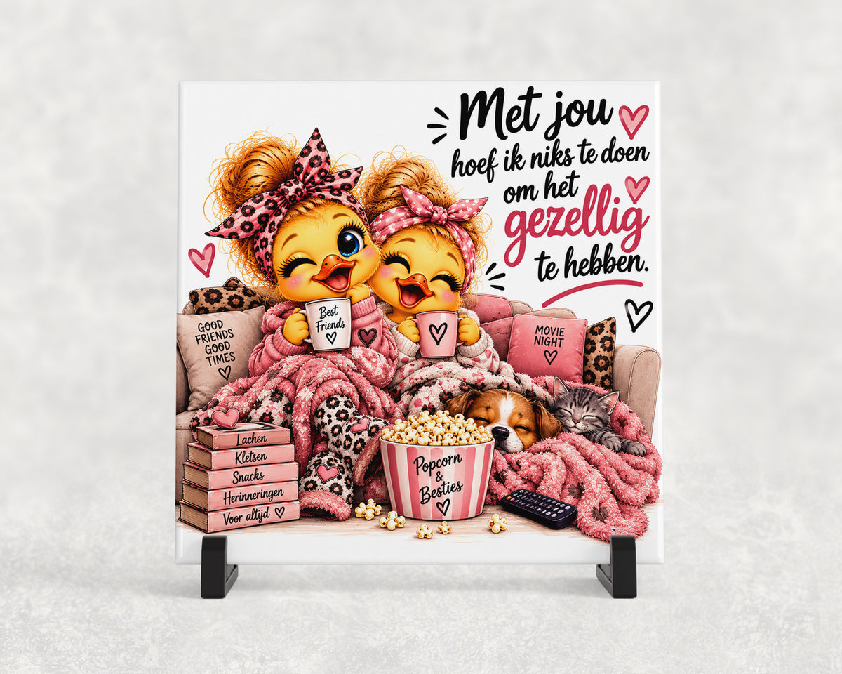Tegeltje | Met jou is het altijd gezellig