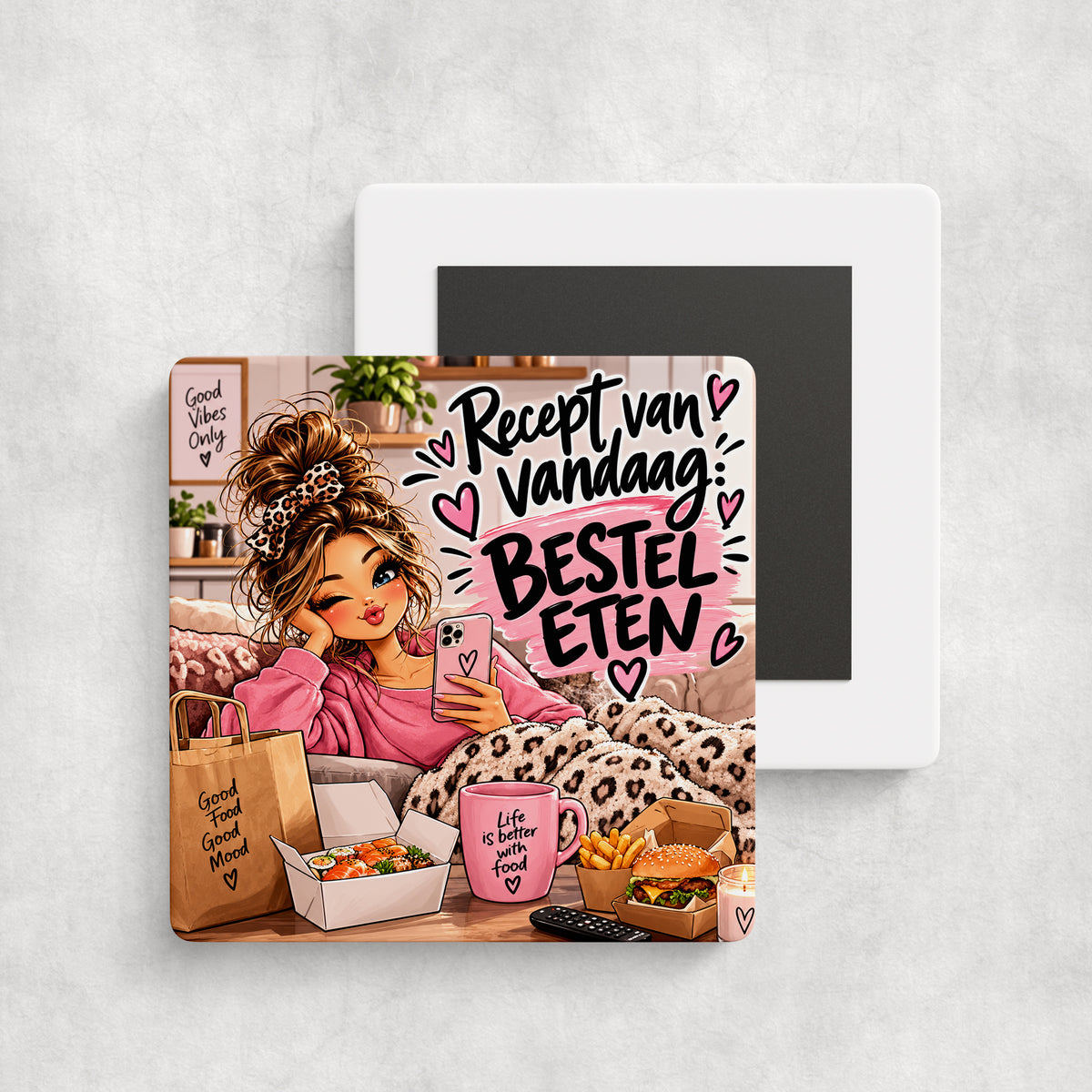 Tegelmagneet | Recept van vandaag: bestel eten