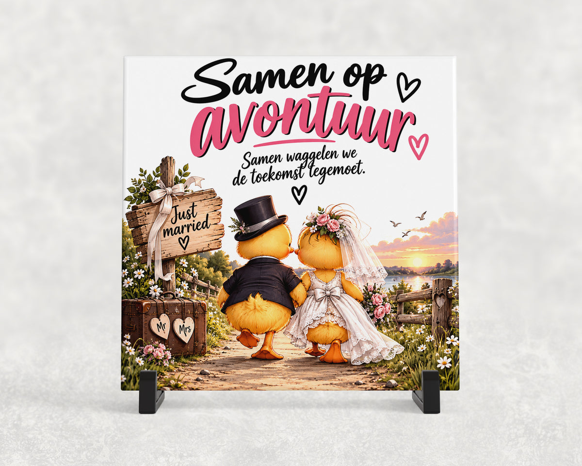 Tegeltje | Samen op avontuur
