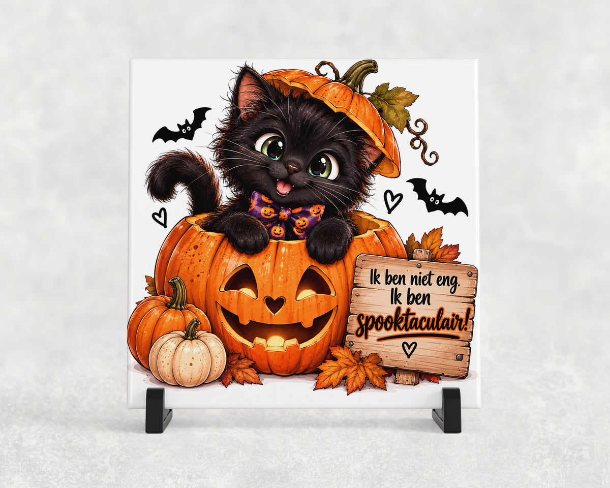 Tegeltje | Halloween – Ik ben niet eng, ik ben spooktaculair!