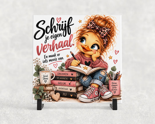 Tegeltje | Schrijf je eigen verhaal