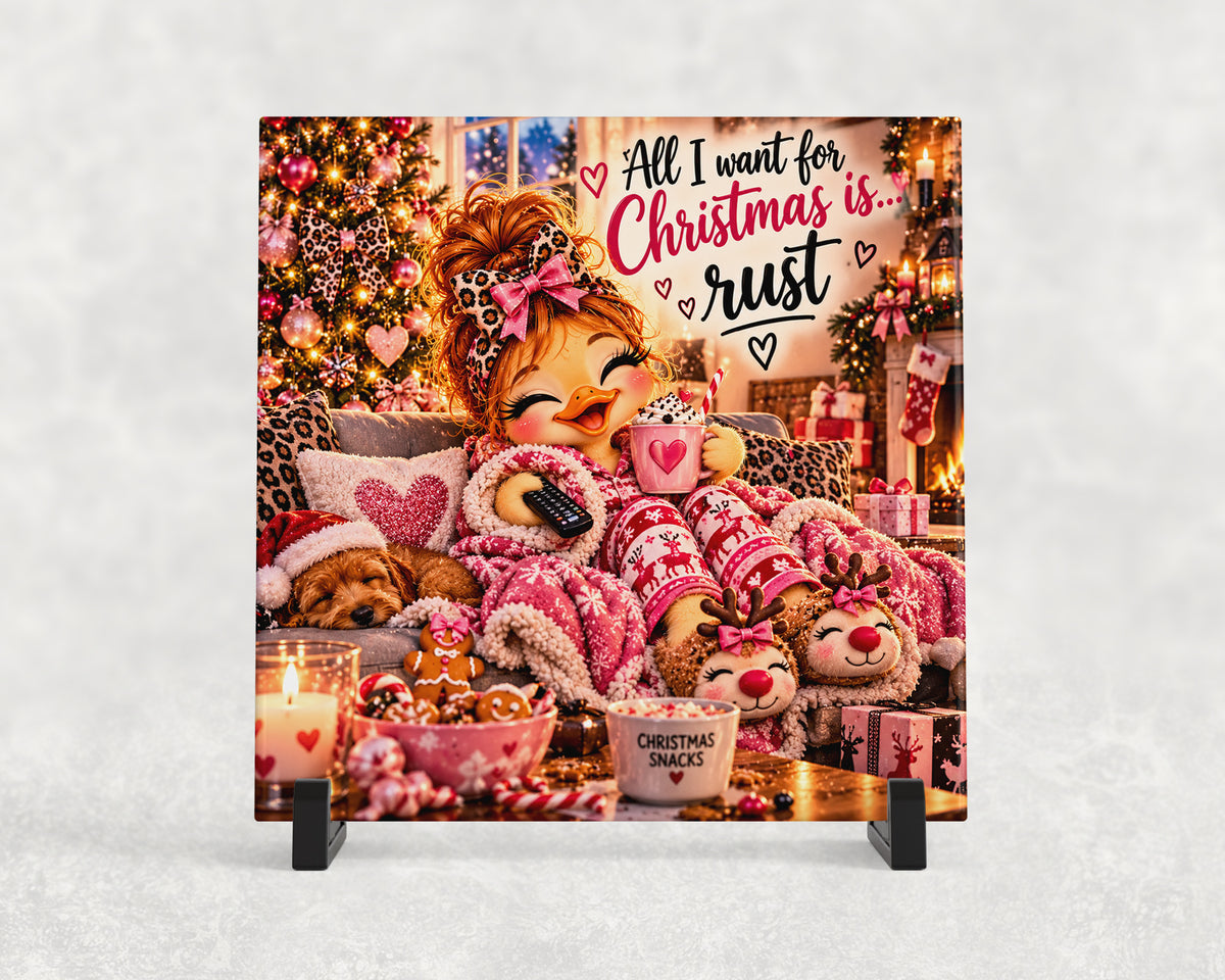 Tegeltje | All I Want for Christmas is Rust