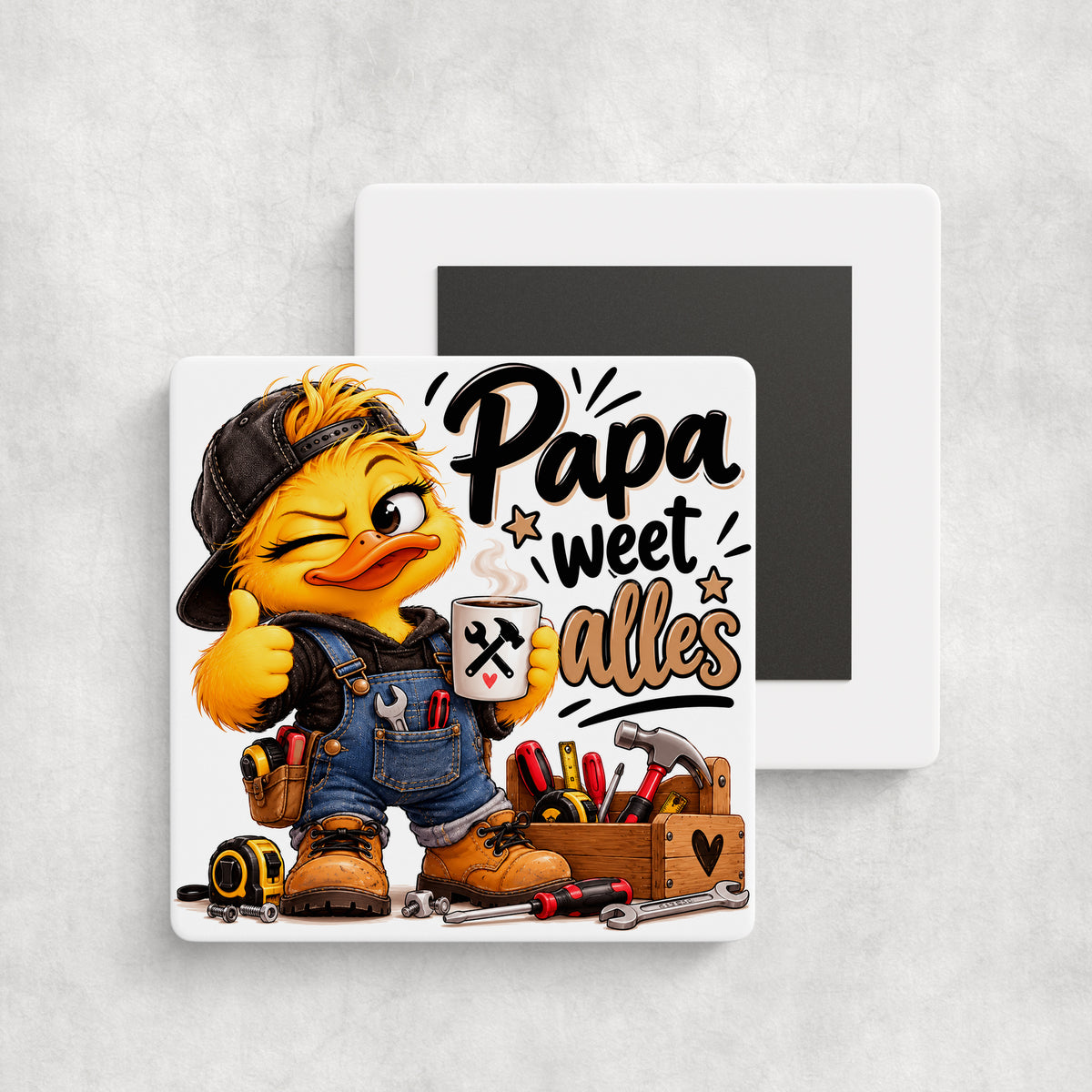 Tegelmagneet | Papa weet alles