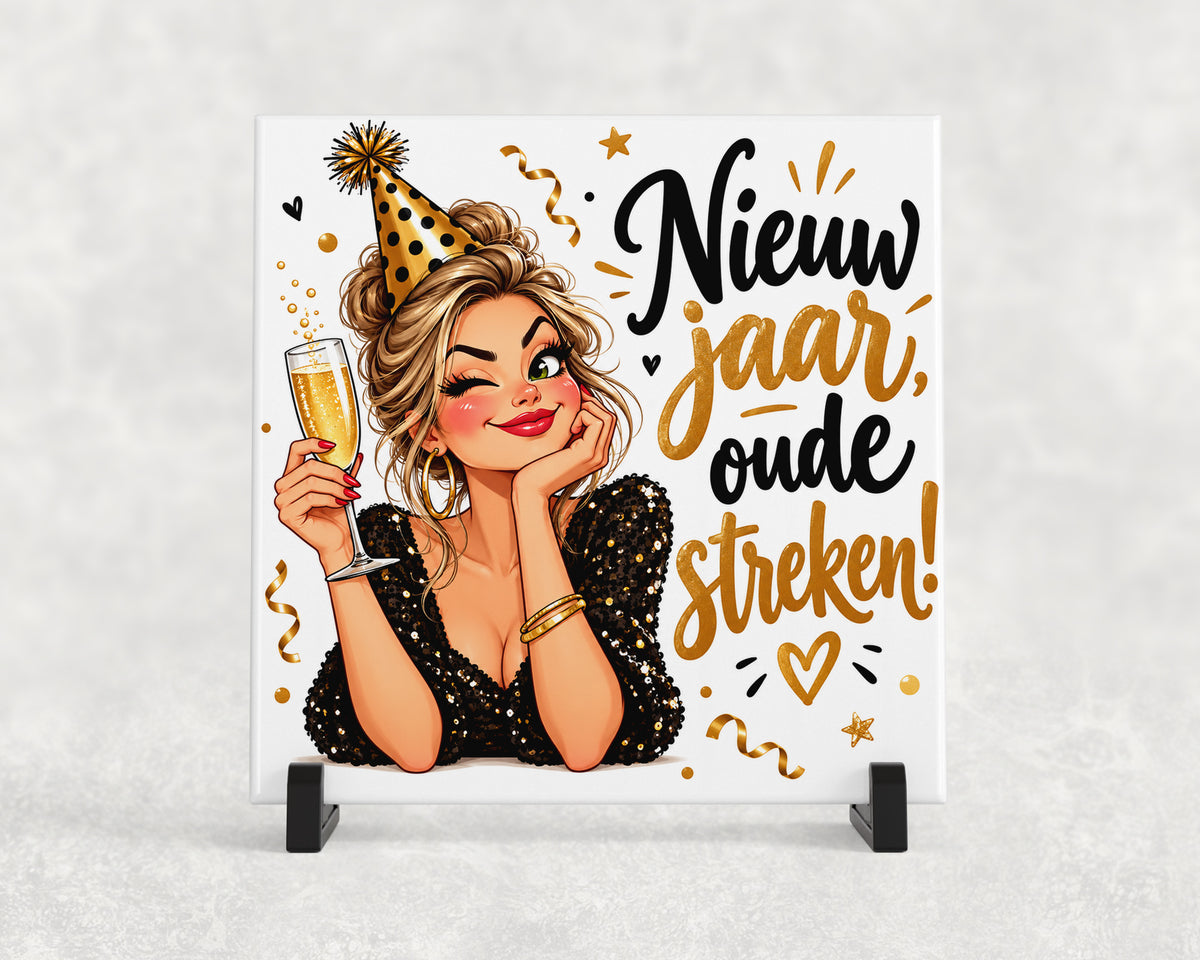 Tegeltje | Nieuw Jaar, Oude Streken!