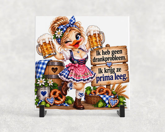 Tegeltje | Oktoberfest – Ik heb geen drankprobleem
