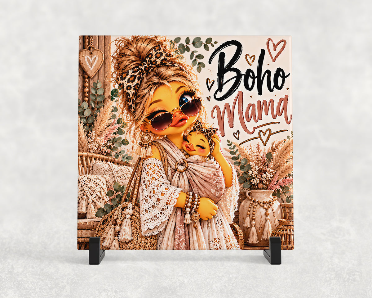 Tegeltje | Boho Mama – Liefdevolle Moeder & Kind