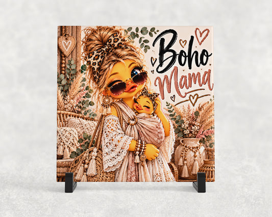 Tegeltje | Boho Mama – Liefdevolle Moeder & Kind