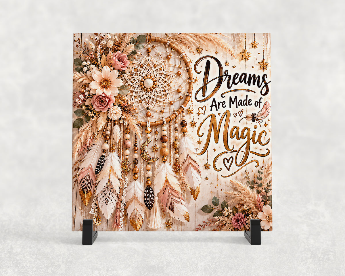 Tegeltje | Dreams Are Made of Magic – Boho Dromenvanger