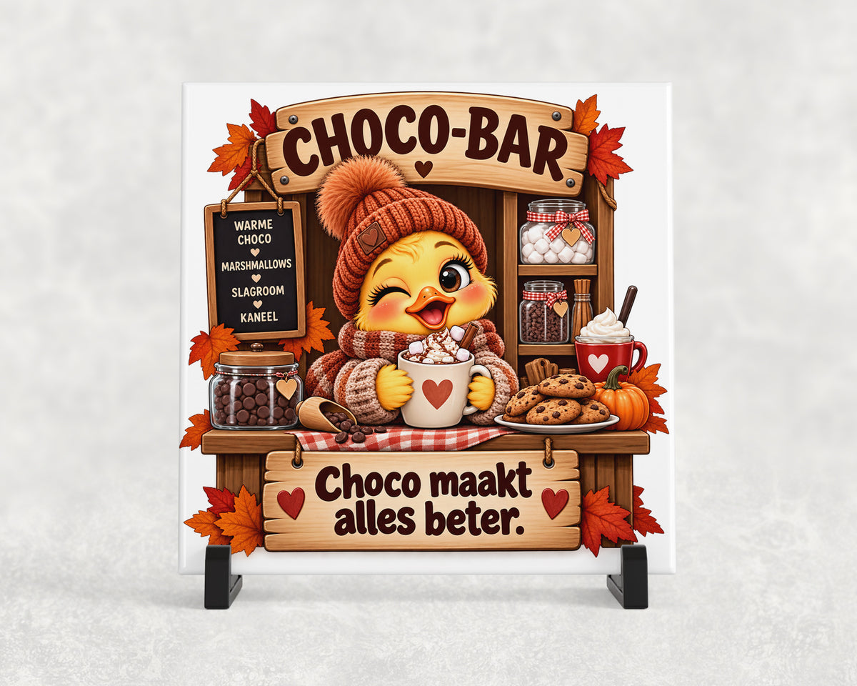 Tegeltje | Choco maakt alles beter