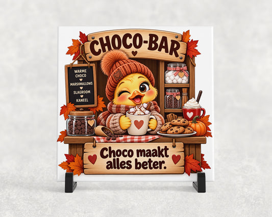 Tegeltje | Choco maakt alles beter