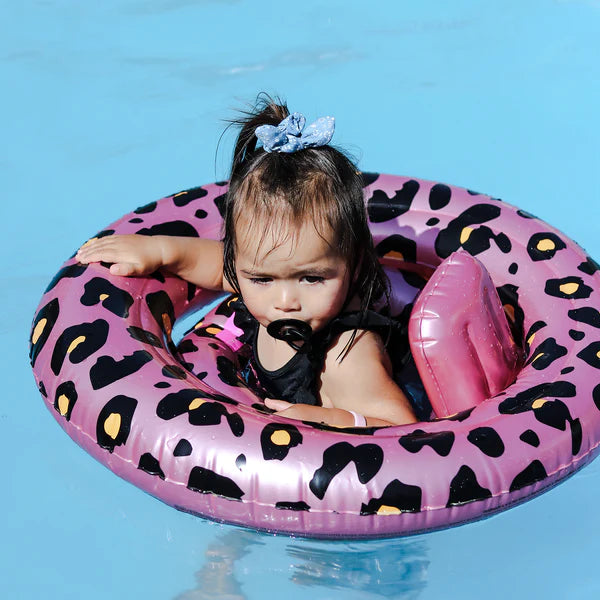 Baby Float | Rosé Goud Panterprint 0-1 jaar