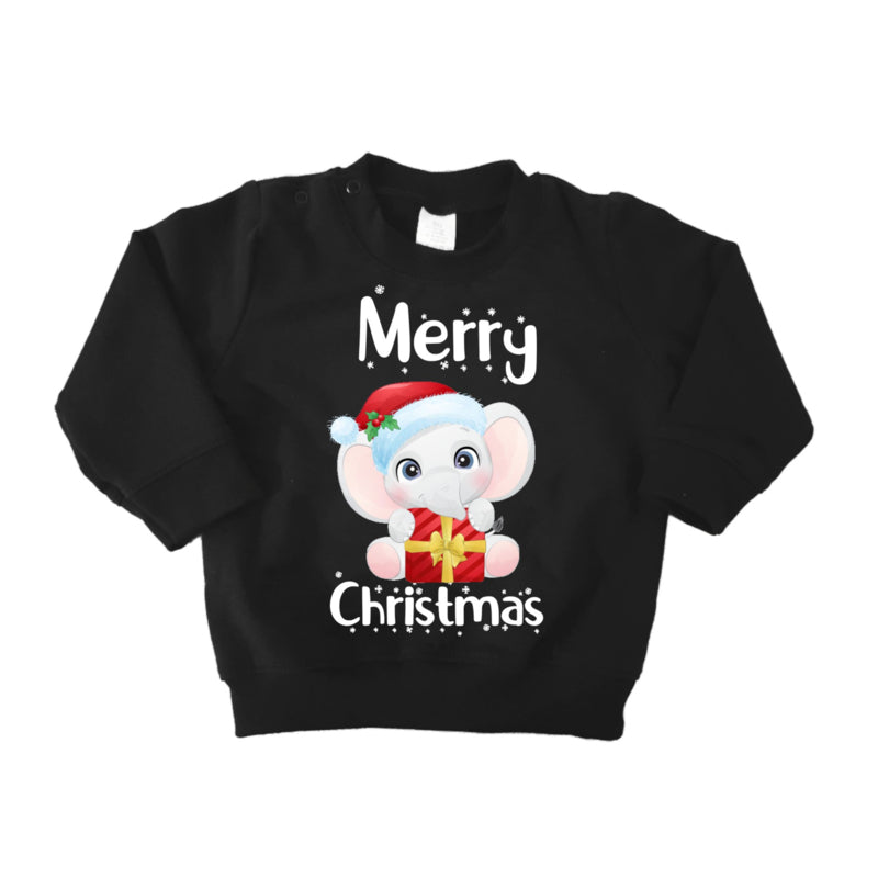 Kerst Sweater | Merry Christmas olifantje