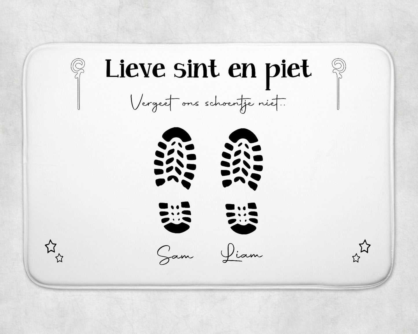 Schoenzetmat | Lieve sint en piet